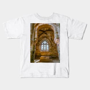 Chapel at Jedburgh Abbey, Scotland Kids T-Shirt